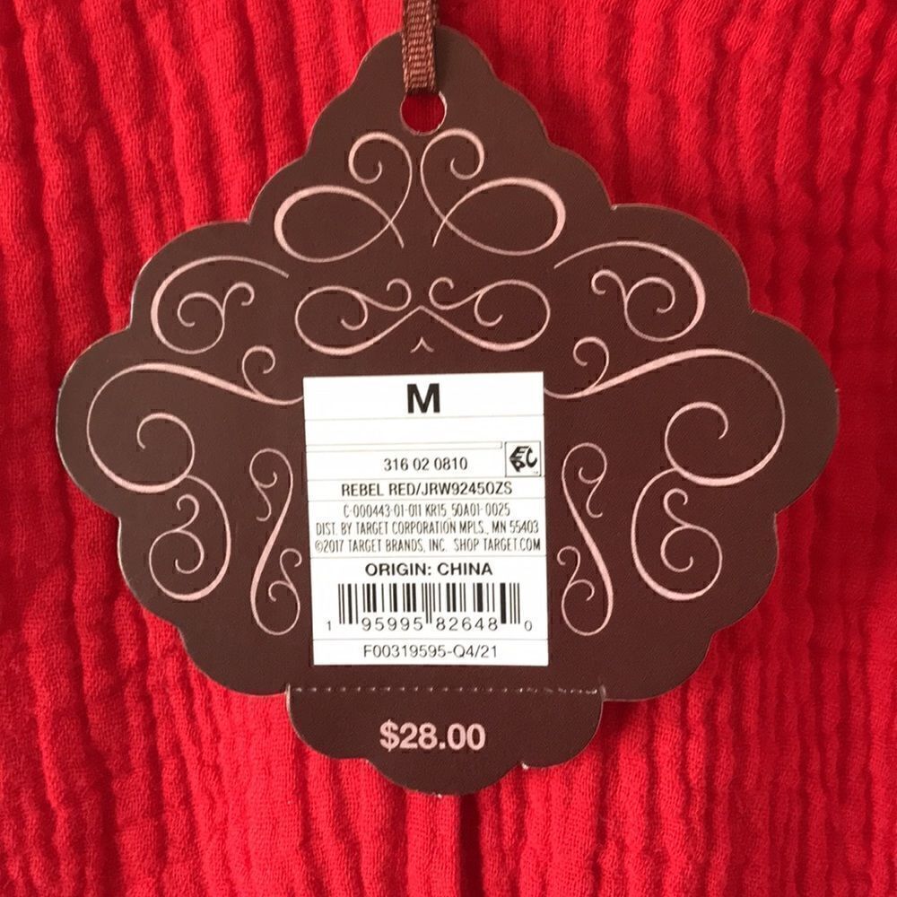 NEW Knox Rose Red Tank Top - Picture 4 of 5